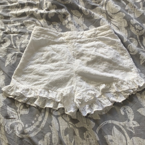 SHEIN | Shorts | Shein Ruffle Trim Shorts | Poshmark